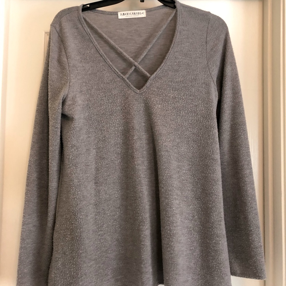 Lightly worn work sweater